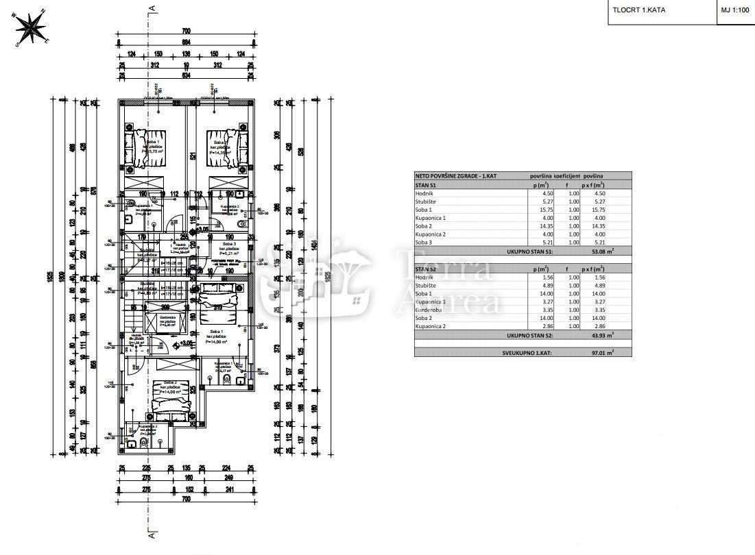Apartma Malinska, Malinska-Dubašnica, 135m2