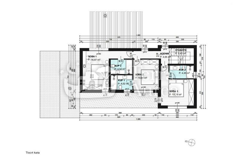 Gradbena zemljišča Vrbnik, 2.038m2