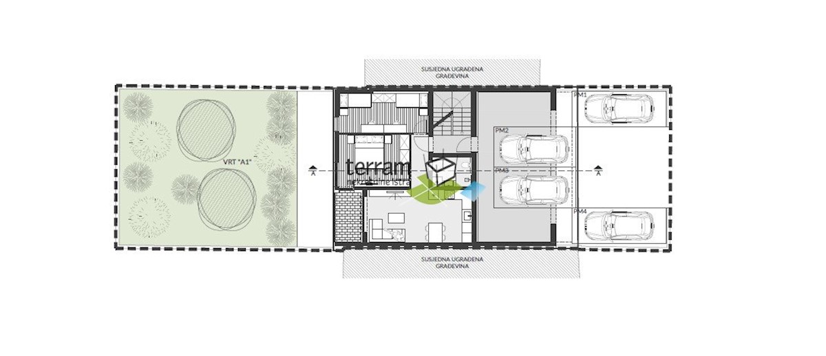 Istra, Medulin, Banjole, pritlični apartma 80,23 m2, 2s, parking, vrt, blizu morja, NOVO!! #razprodaja