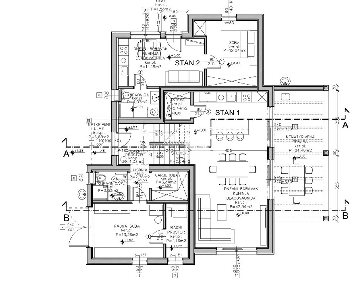 Istra, Medulin, Vintijan, gradbeno zemljišče 700m2, z gradbenim dovoljenjem #prodaja