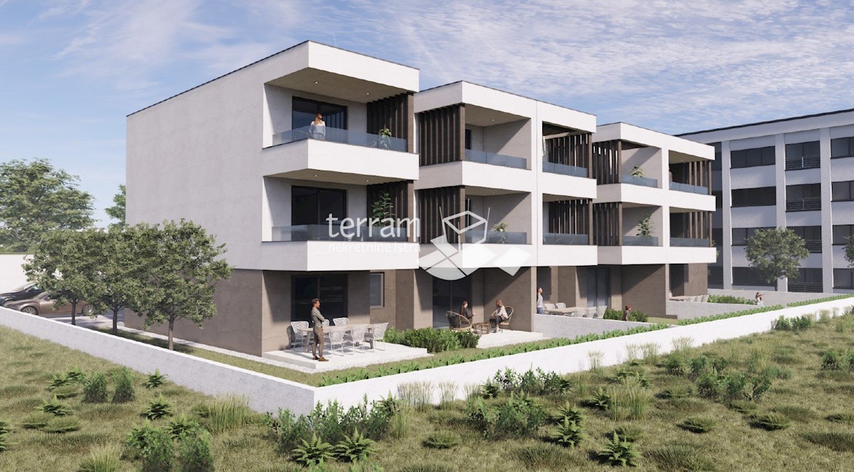 Istra, Pula, Valdebek, penthouse 127,46m2, 3SS+DB, 2 x garaža, NOVO #prodaja