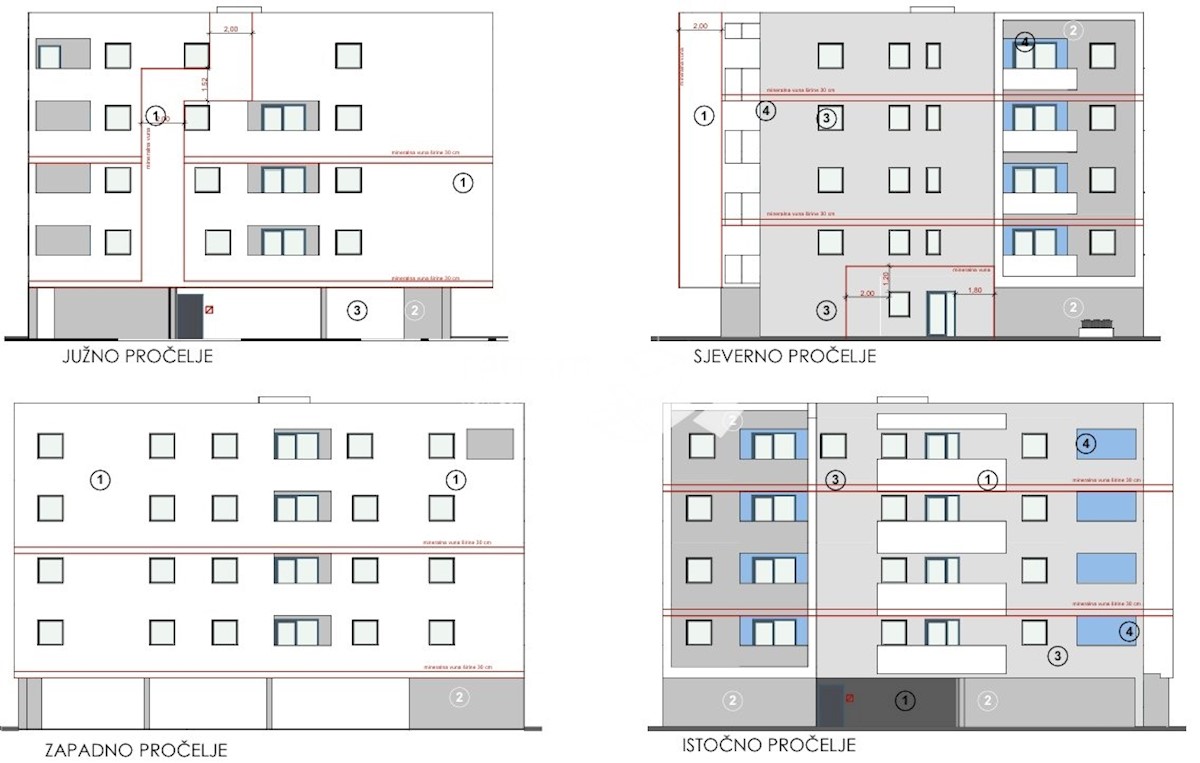 Istra, Pula, Monvidal, stanovanje 56,79m2, 2SS+DB, NOVO #prodaja