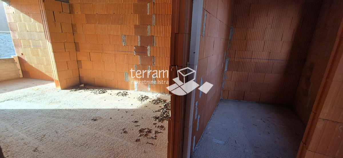 Istra, Ližnjan, stanovanje v drugem nadstropju, 55 m2, 1 soba + dnevna soba, bližina morja, pogled na morje, NOVO!! #parkirišče