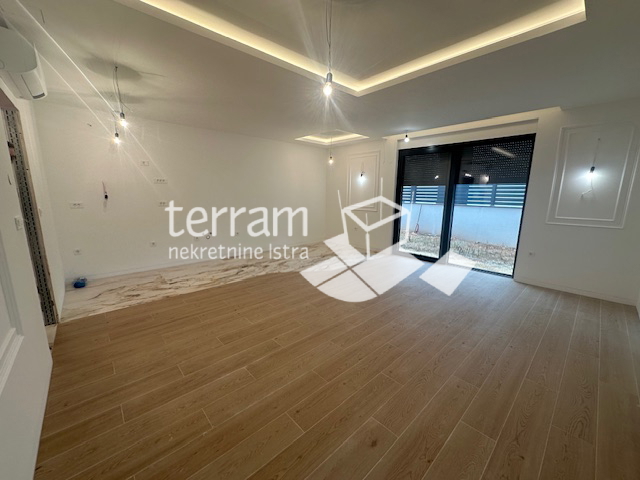 Istra, Pula, Štinjan, stanovanje 66,23 m2, pritličje, 1 spalnica + dnevna soba, vrt 100 m2, NOVO, #prodaja