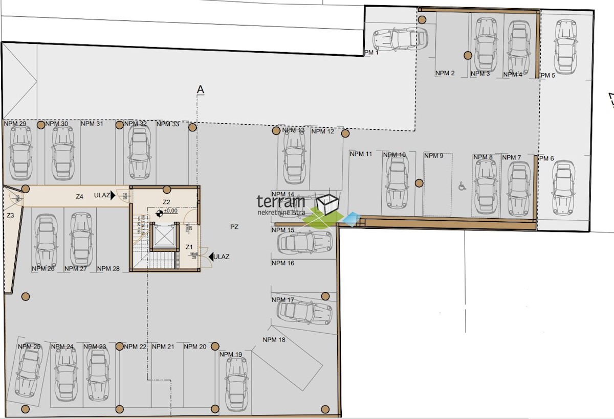 Istra, Pula, Center duplex penthouse 166 m2 štirisobno NOVOGRADNJA