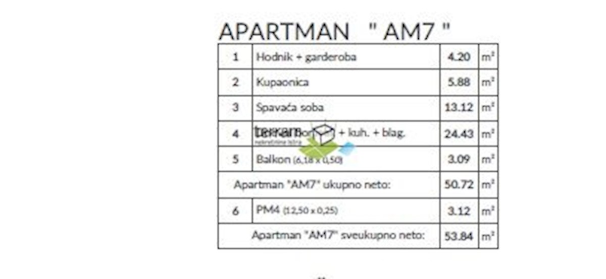 Istra, Medulin, Banjole, okolica, stanovanje 1SS+DB, 1. nadstropje, 53.84m2, parking!! #razprodaja