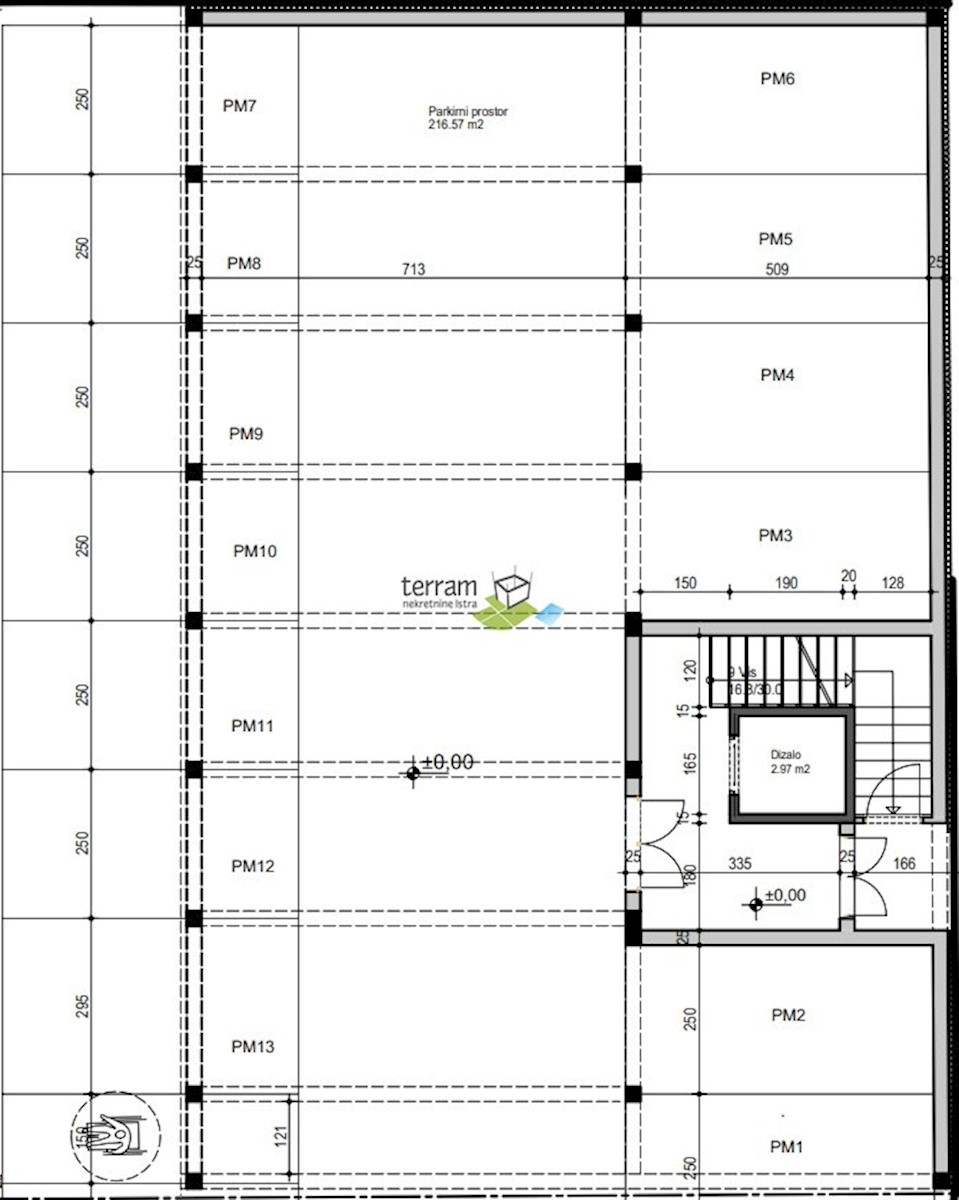 Istra, Pula, Center, stanovanje 41,98m2, novogradnja #prodaja