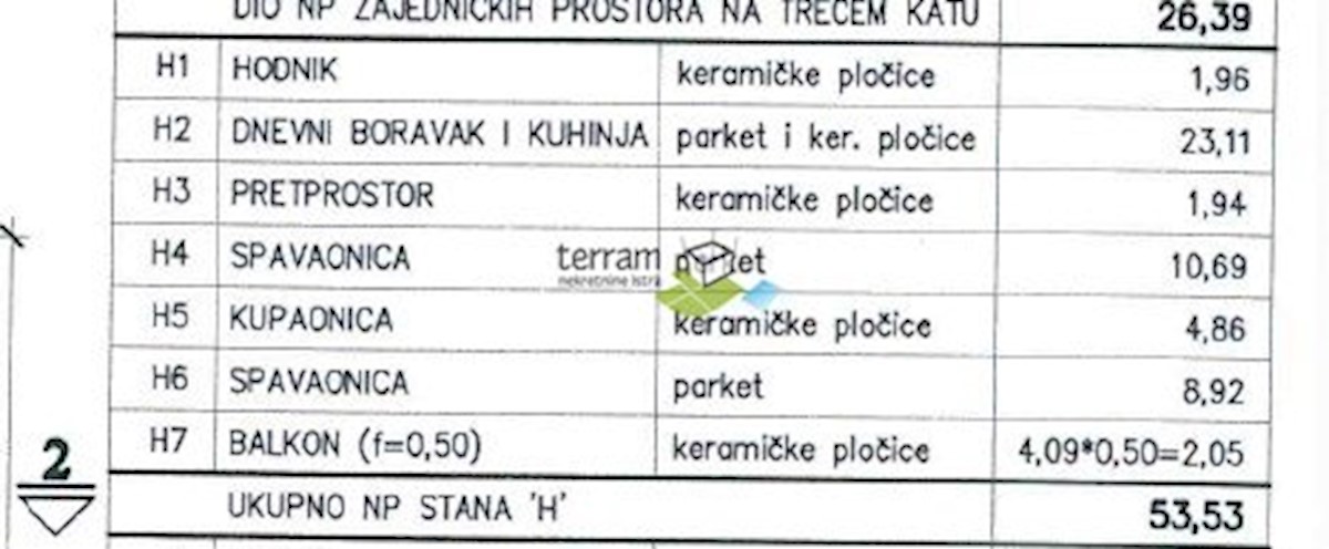 Istra, Pula, Šijana, III. nad., 2SS+DB, 59.78m2, dvigalo, NOVO!! #razprodaja