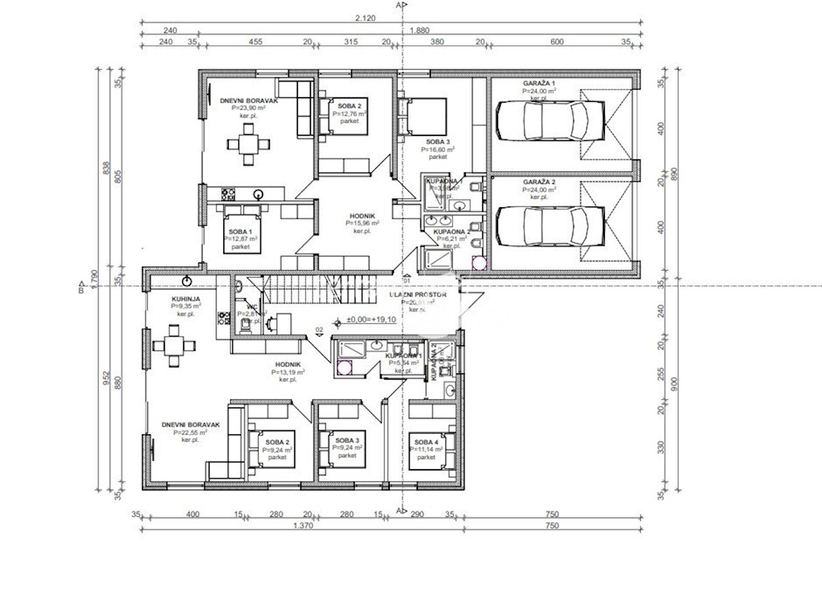 Istra, Medulin, okolica Banjole, stanovanje z bazenom, 110m2, 3s, vrt, NOVO!! #razprodaja