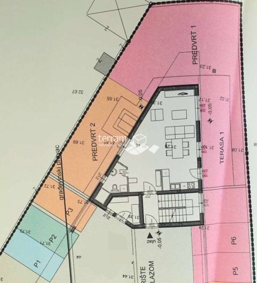 Istra, Pula, Šijana, dvonadstropno stanovanje 108m2, 3SS+DB, bazen, vrt 87m2 # prodaja