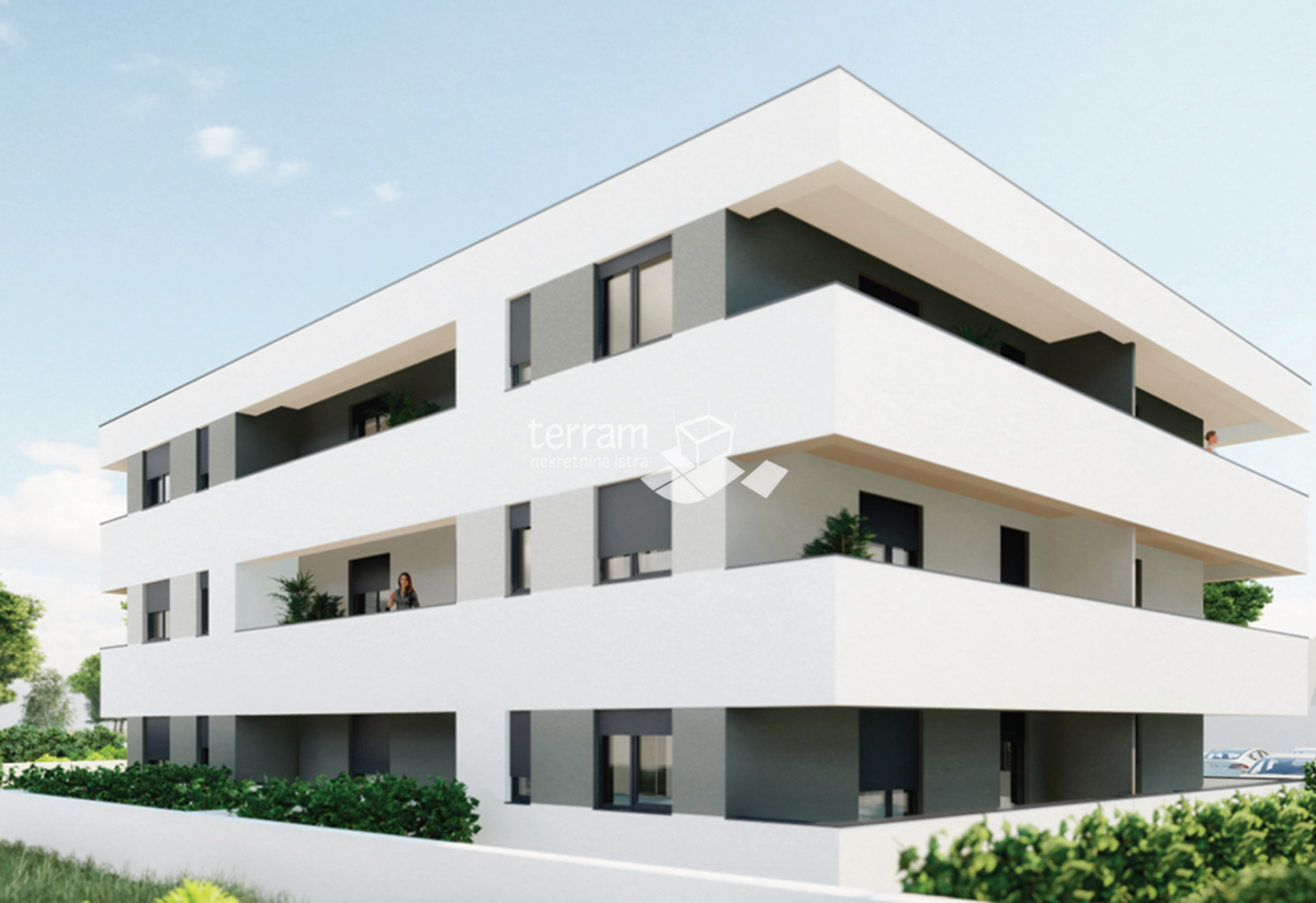 Istra, Pula, okolica, stanovanje 48,51 m2, drugo nadstropje 1SS+DB, dva parkirna mesta, NOVO!! #prodaja