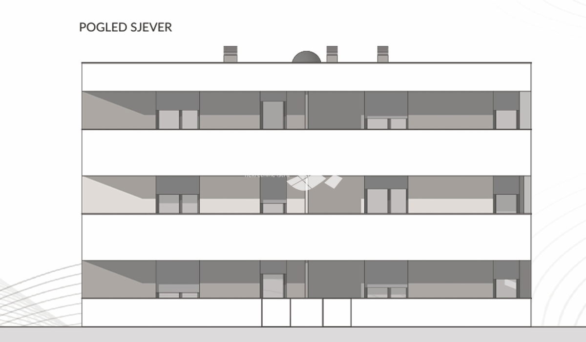 Istra, Pula, okolica, stanovanje 48,51 m2, drugo nadstropje 1SS+DB, dva parkirna mesta, NOVO!! #prodaja