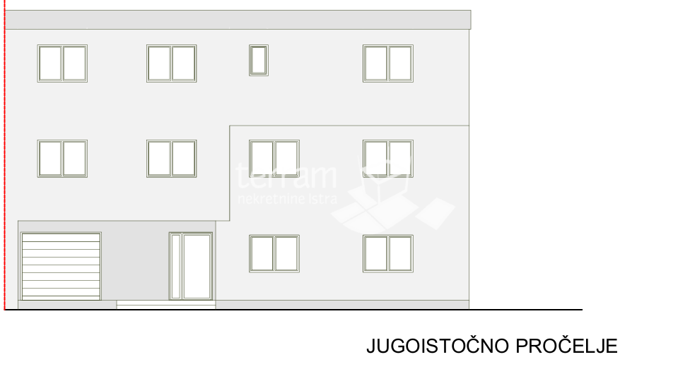 Istra, Pula, Valdebek, stanovanje 58 m2, prvo nadstropje, 2SS+DB, NOVO, #prodaja