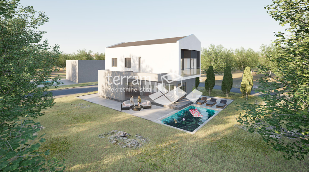 Istra, Kanfanar, Ladići, gradbeno zemljišče 462 m2, gradbeno dovoljenje, NOVO, #prodaja