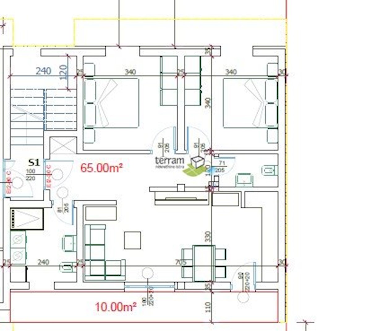 Istra, Štinjan, stanovanje 75,91 m2, 2s, pritličje, vrt, parkirišče, NOVO!!! Prodaja