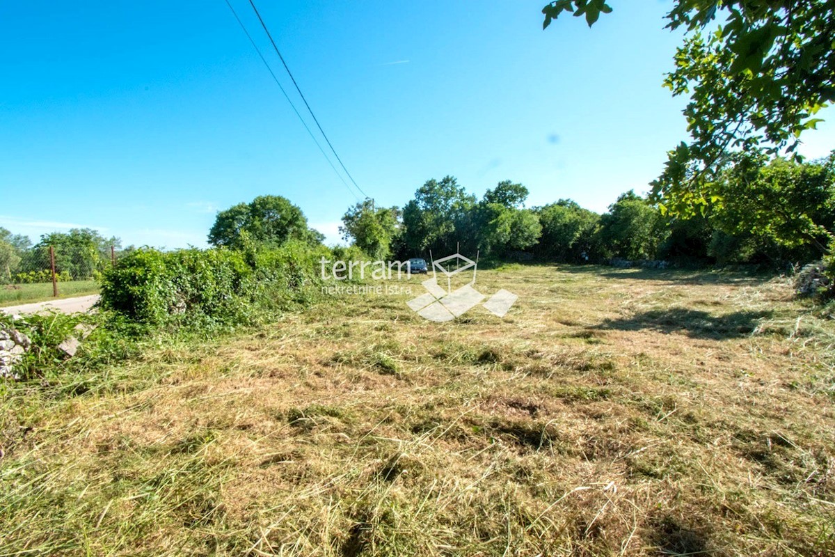 Istra, Marčana, Mutvoran, gradbeno zemljišče 1180m2, #prodaja