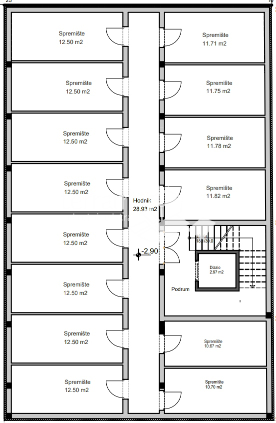 Istra, Pula, Center, stanovanje 54,25m2, novogradnja #prodaja