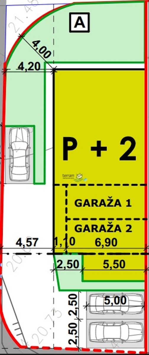 Istra, Medulin, stanovanje prvo nadstropje 109,83m2, garaža, NOVO #prodaja