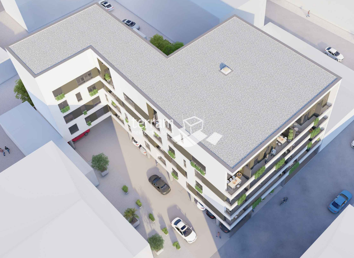 Istra, Pula, Center, dvoetažni penthouse 127,92 m2, štirisobno NOVOGRADNJA