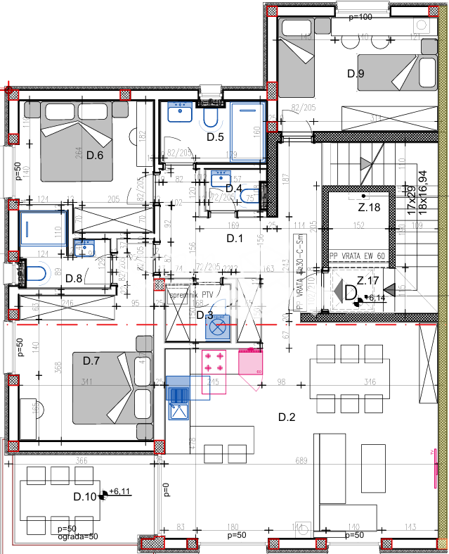 Istra, Pula, Veli vrh, stanovanje 112,87 m2, 3SS+DB, drugo nadstropje, dvigalo, garaža, #prodaja