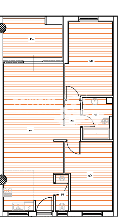 Istra, Pula, Center, stanovanje 83,37 m2, 2SS+DB, prvo nadstropje, dvigalo, garaža, #prodaja