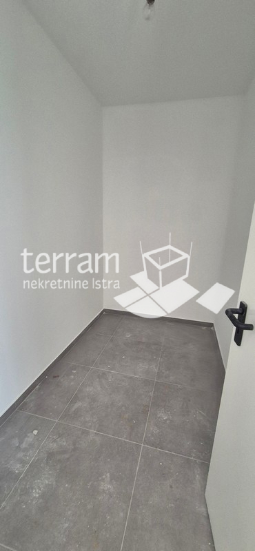 Istra, Pula, Valdebek, pritličje 71,76 m2, 2SS+DB, vrt 100 m2, shramba, parkirišče, NOVO, #prodaja