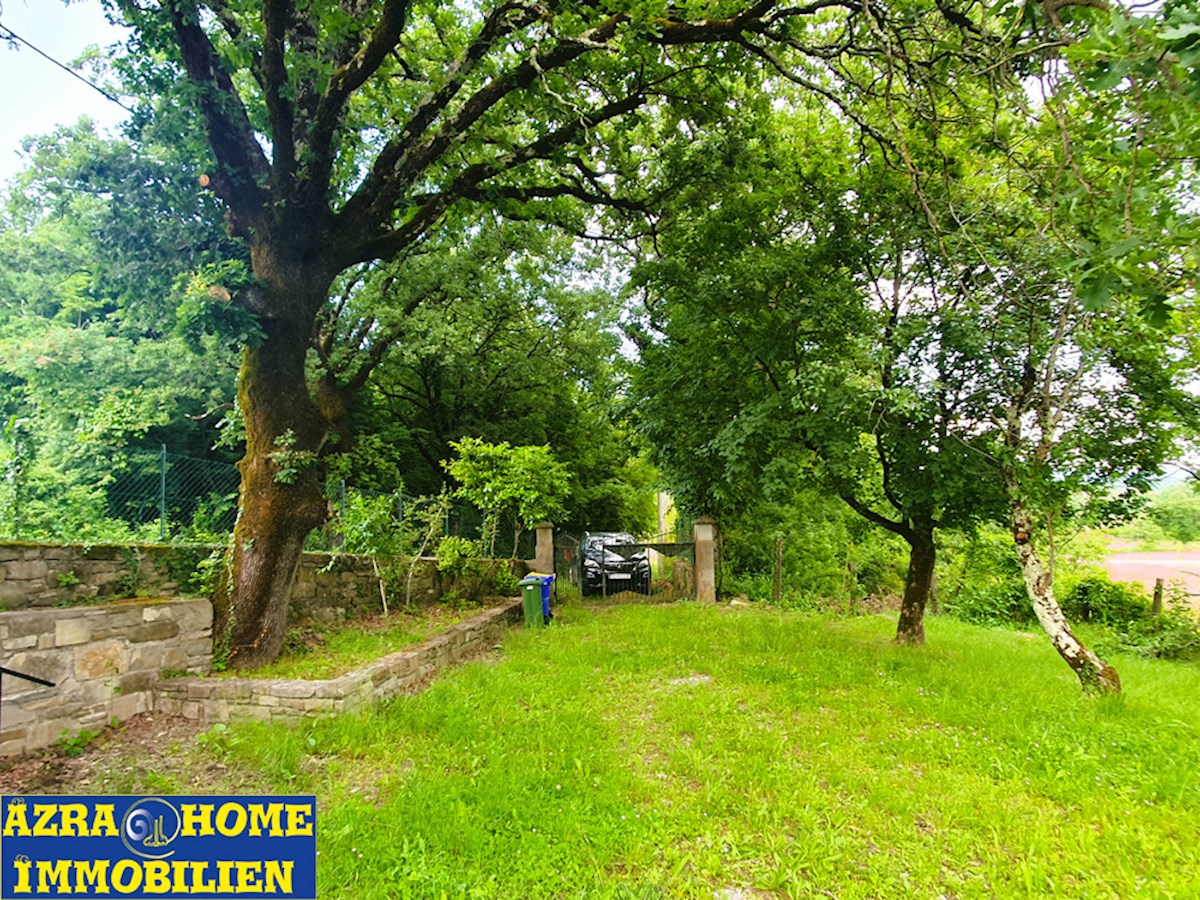 KO-120, Buzet – okolica, ohranjena in obnovljena istrska kamnita hiša 150 m² z dvoriščem 807 m²
