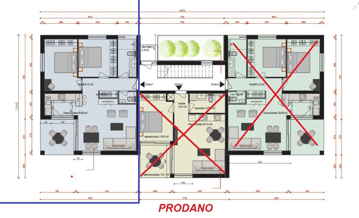 NSOP-235-1, Apartmaji v gradnji, v bližini Poreča (4 km)