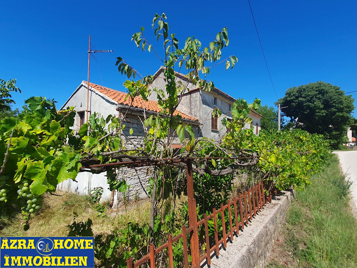 Naprodaj: Avtentične istrske kamnite hiše, 360 m² bivalne površine z 3866 m² zazidljivega zemljišča, le 5 km od Žminja (KRZ-001)