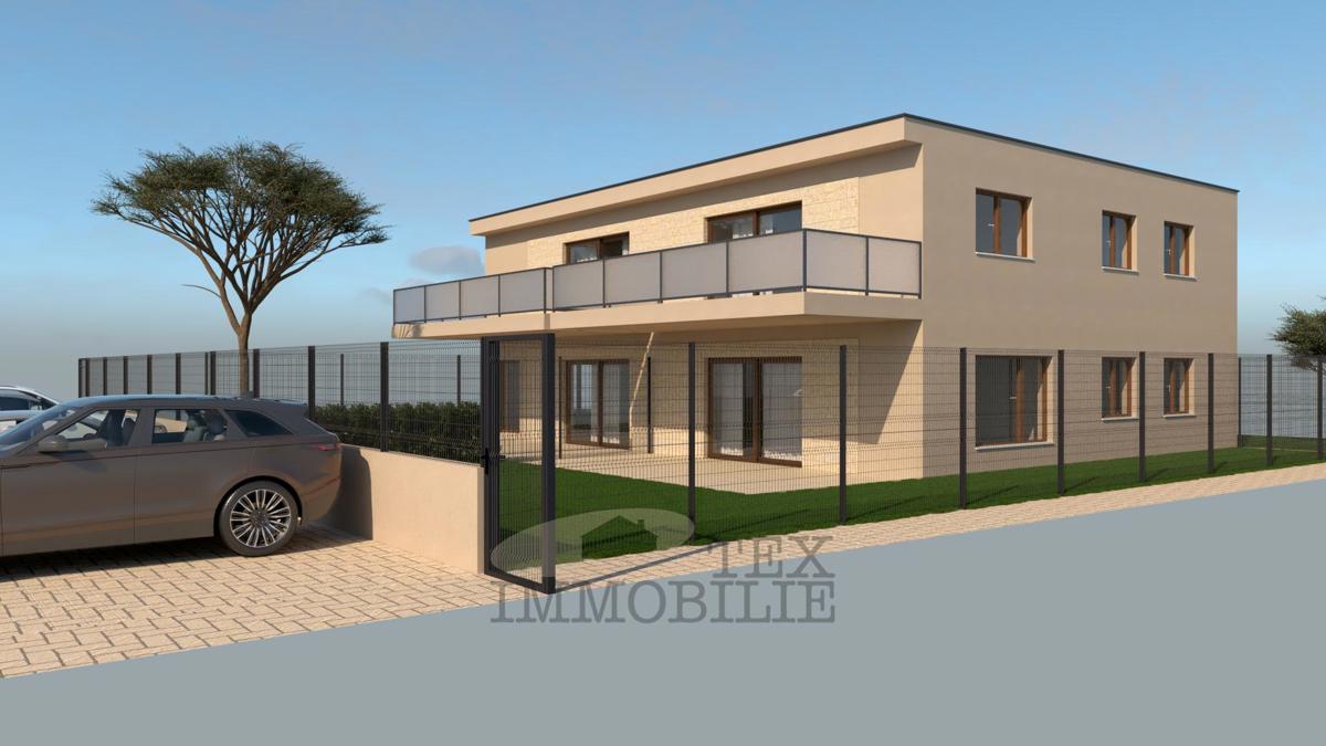Stanovanje z 2 spalnicama in zasebnim vrtom velikosti 100 m²