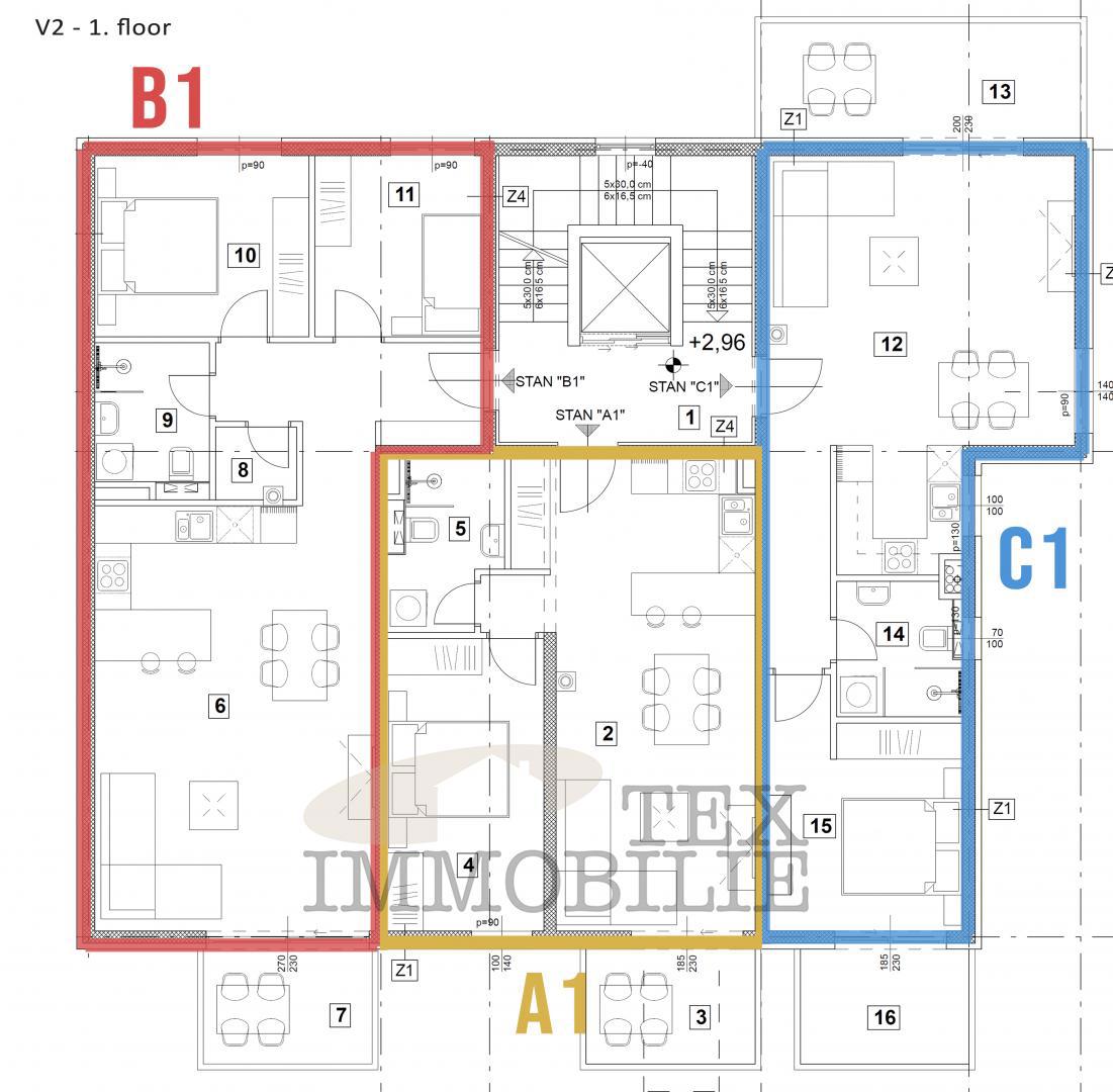 Luksuzni apartmaji na odlični lokaciji v bližini morja