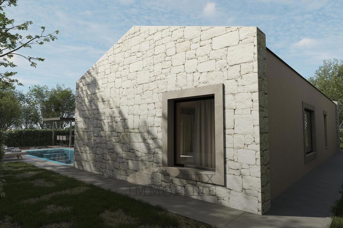 Hiša z bazenom v bližini Poreča, 150 m2