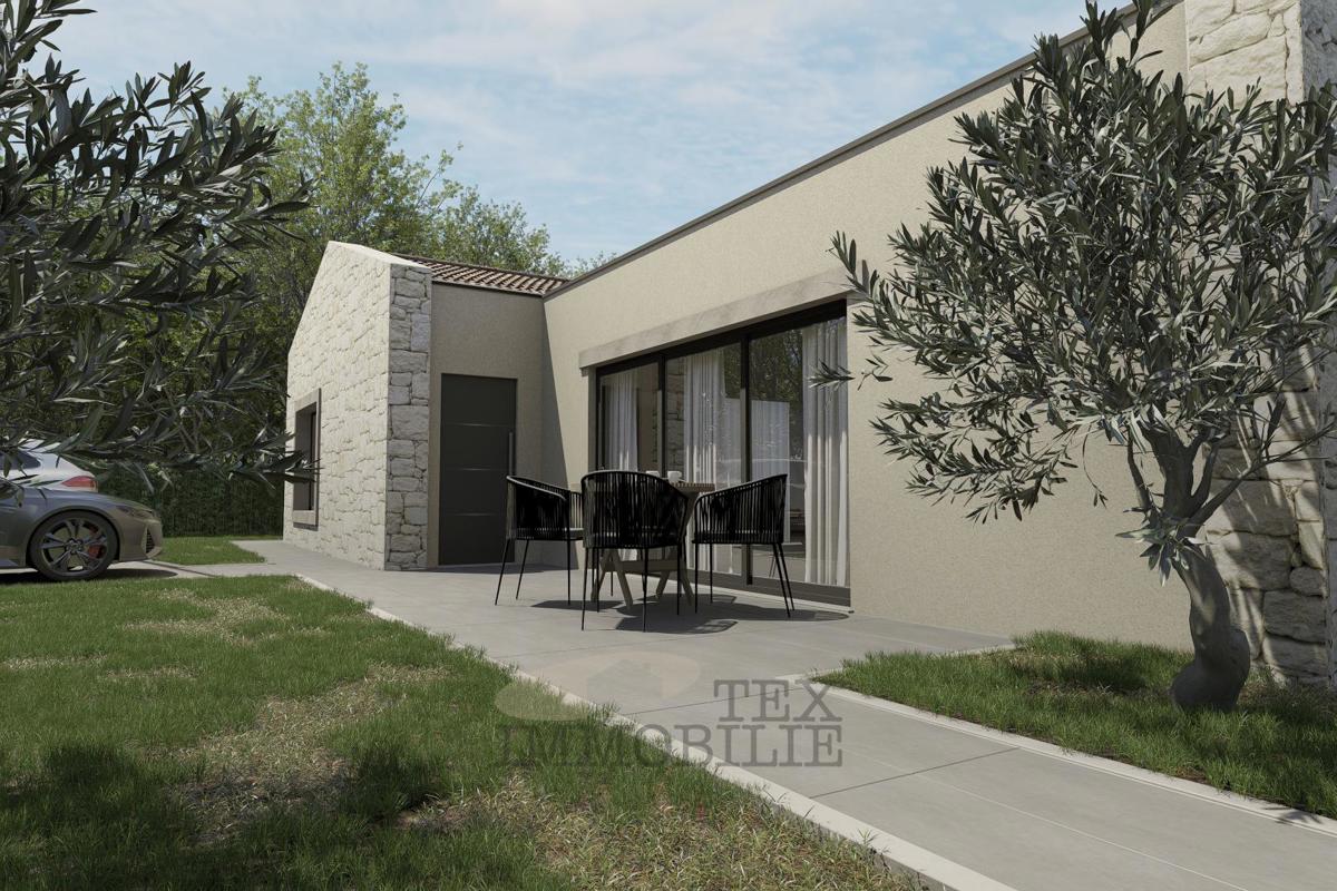 Hiša z bazenom v bližini Poreča, 150 m2