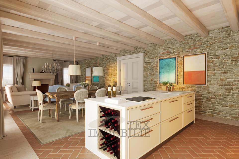 Zazidljivo zemljišče s pogledom na Motovun