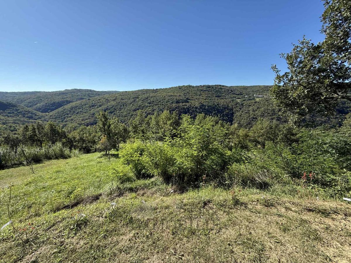 Zazidljivo zemljišče s pogledom na Motovun