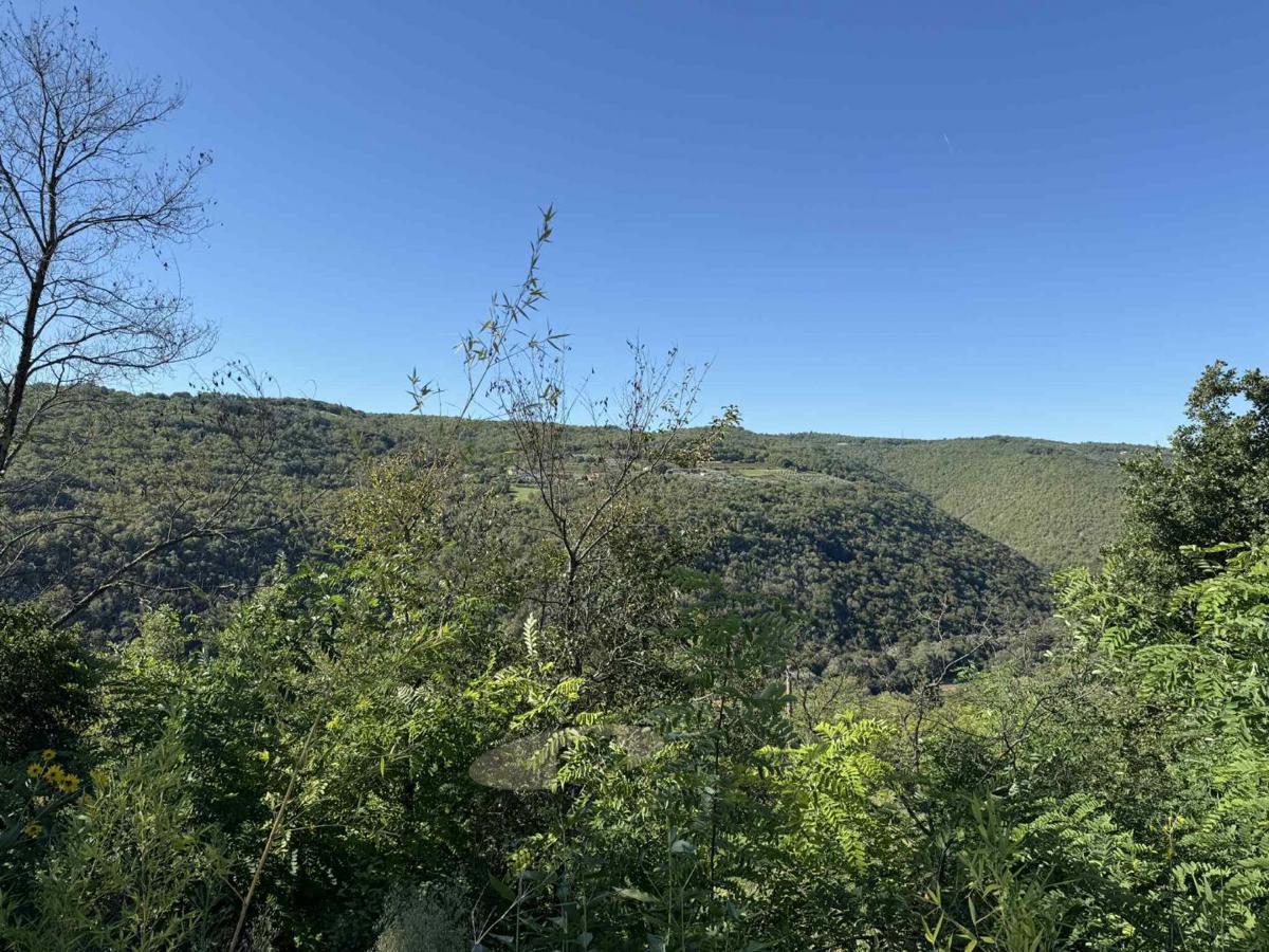 Zazidljivo zemljišče s pogledom na Motovun