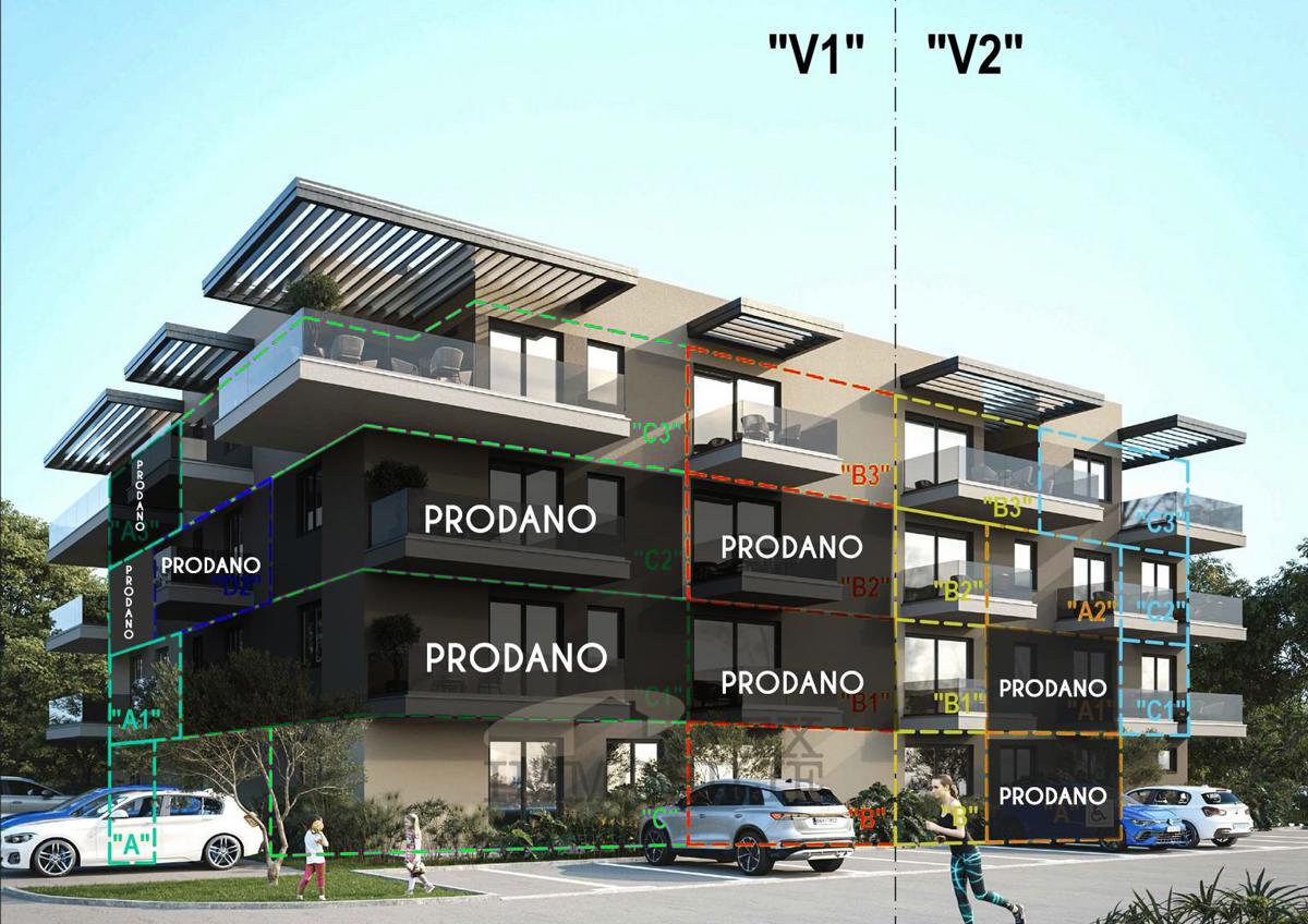 Luksuzni apartmaji na odlični lokaciji v bližini morja B2