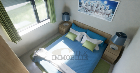 Poreč, pritlično stanovanje z vrtom, 60.35 m2