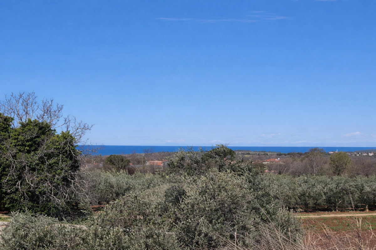 Stanovanje s pogledom na morje v okolici Poreča – 78,23 m²