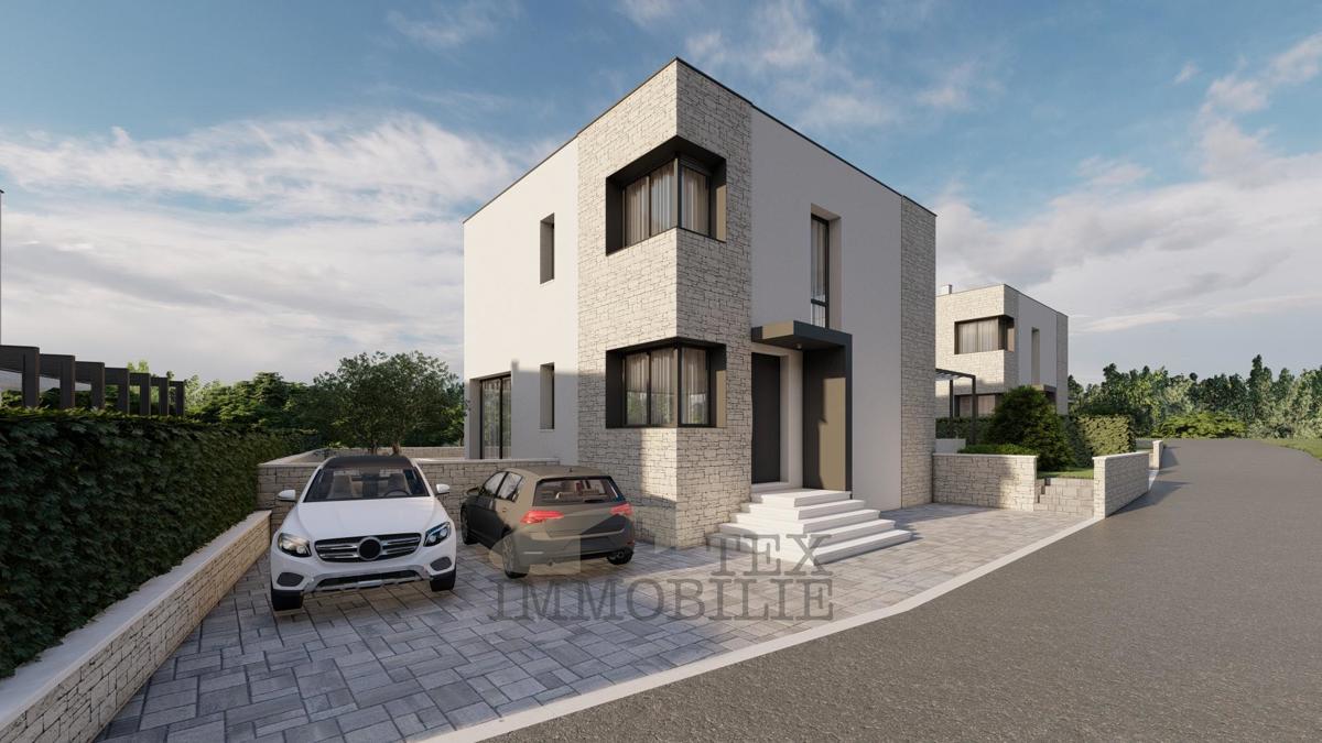 Moderna vila v okolici Brtonigle