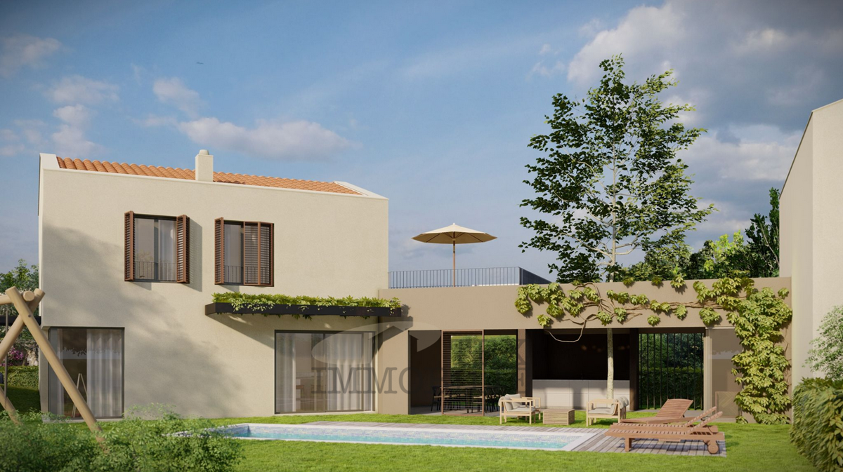 Zazidljivo zemljišče z dovoljenjem in projektom – Poreč, 7 km od morja