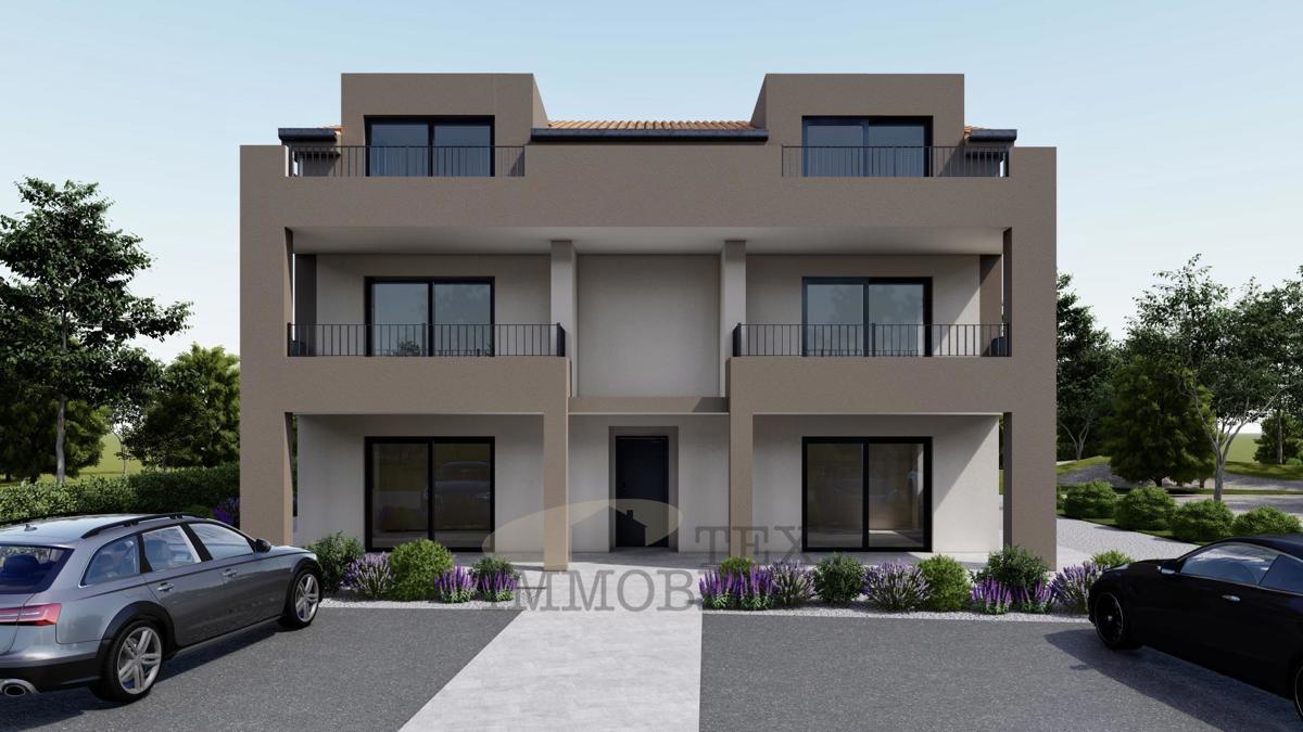 Okolica Poreča, novi apartmaji v gradnji - STANOVANJE E