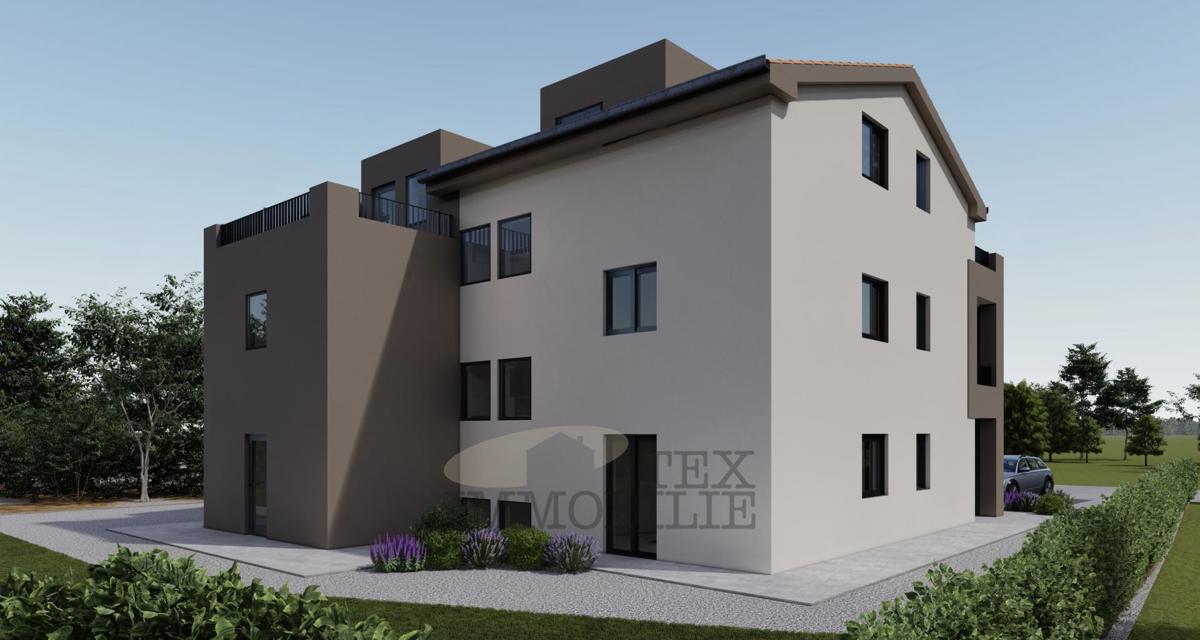 Okolica Poreča, novi apartmaji v gradnji - STANOVANJE E