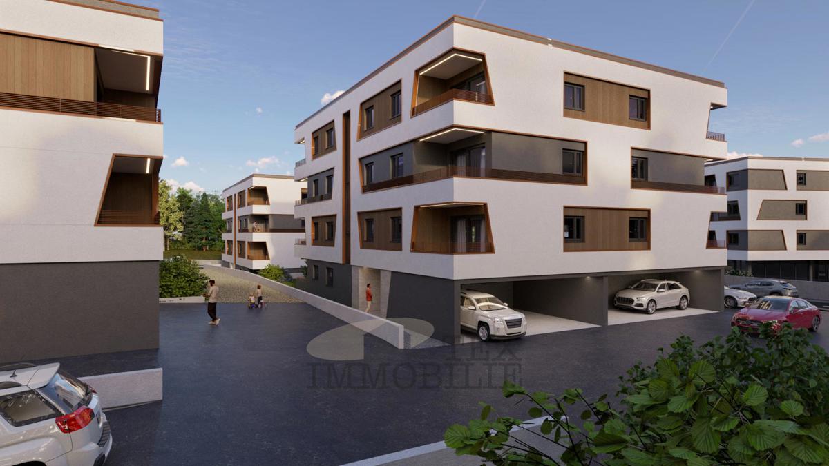 Poreč – Moderno trisobno stanovanje 1 km od morja – G3