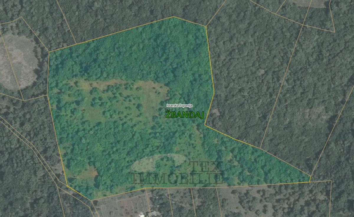 Kmetijska zemljišča Žbandaj, Poreč, 33.835m2