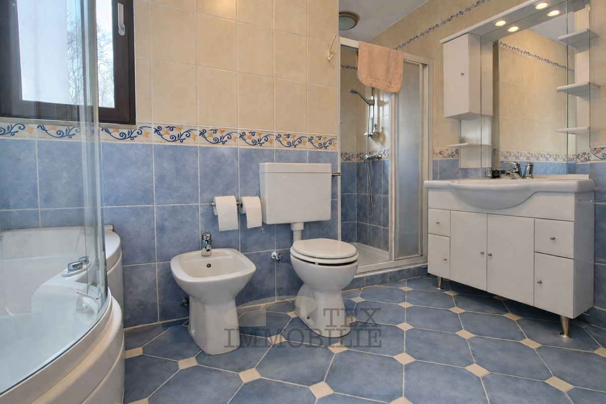 Prostorna družinska hiša 6 km od Poreča