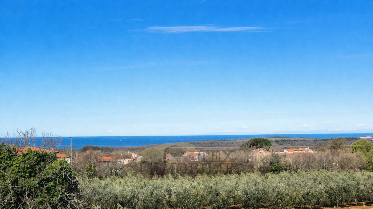 Stanovanje s pogledom na morje v okolici Poreča – 80,62 m²