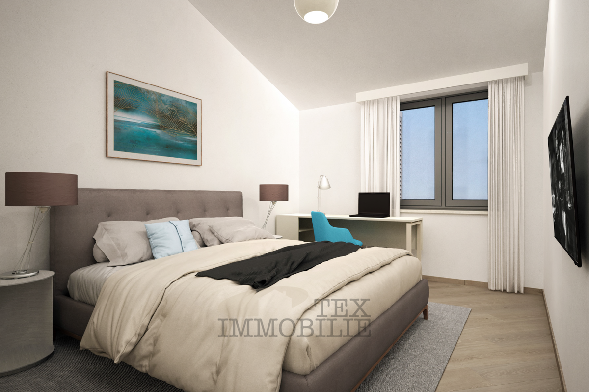 Stanovanje s pogledom na morje v okolici Poreča – 80,62 m²