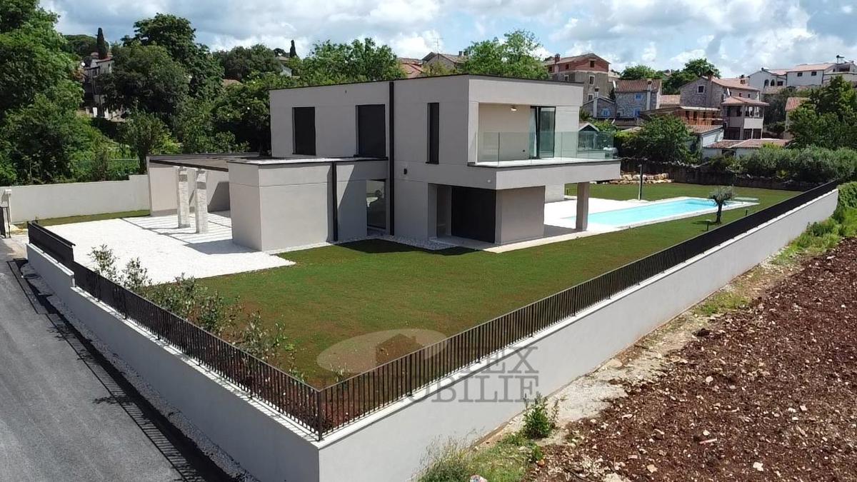 Moderna vila v gradnji v bližini Poreča - hiša 06