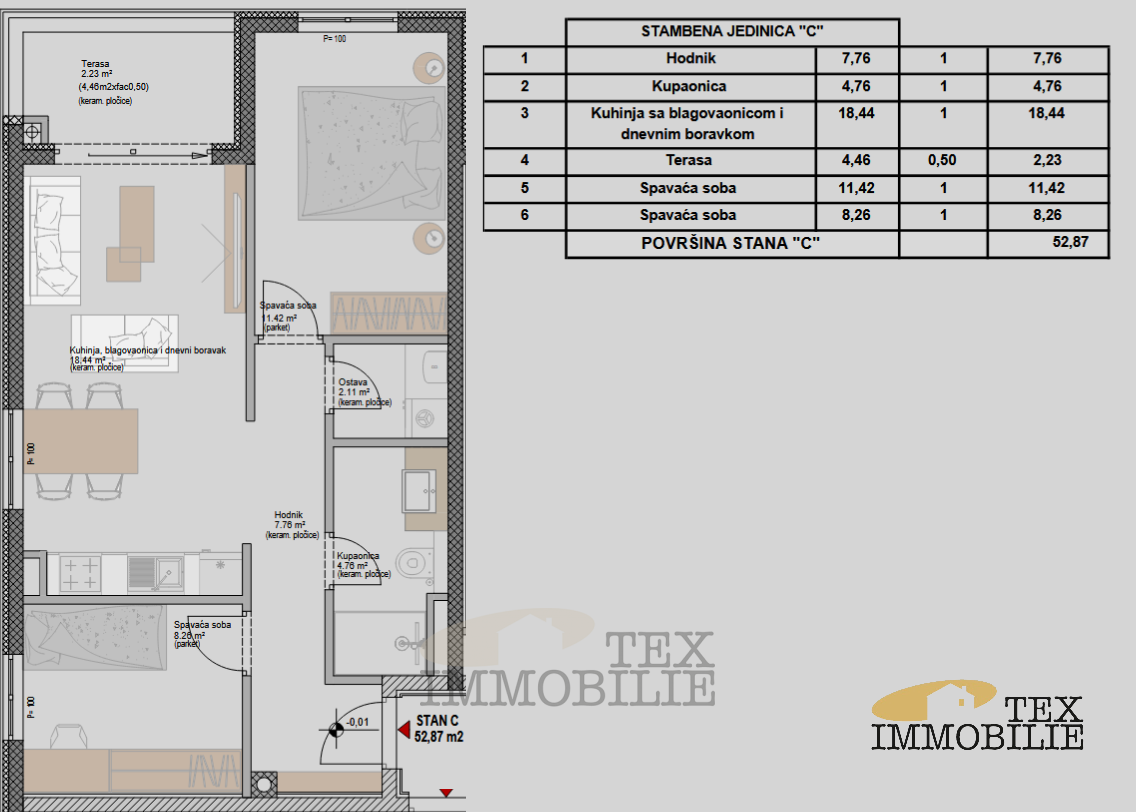 Prodaja stanovanja v kakovostni novogradnji